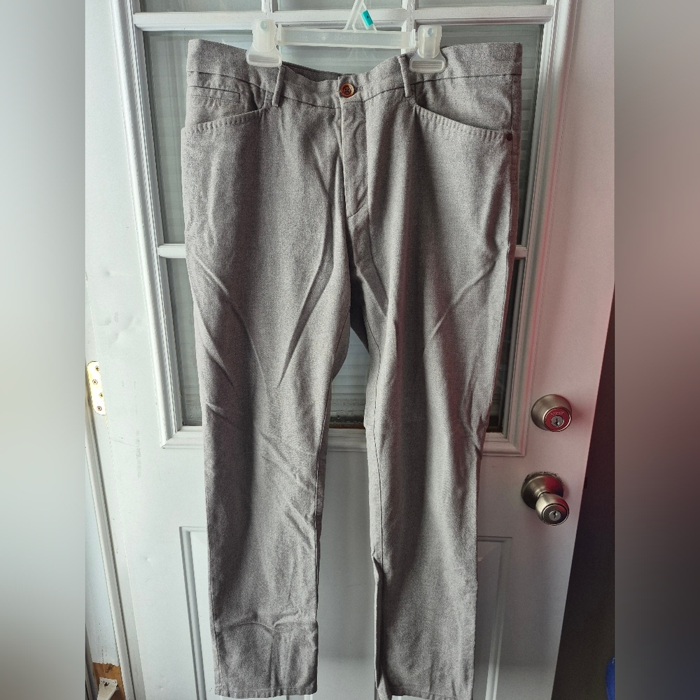 Massimo Dutti Men's Gray Pants